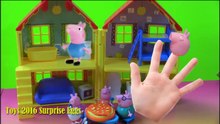 Peppa Pig finger family New 2016  peppa pig house toys finger family