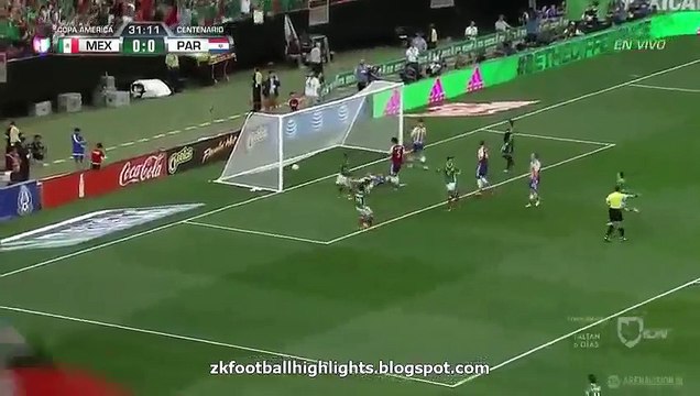 Andres Guardado Goal HD - Mexico 1-0 Paraguay - 28.05.2016 HD