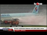 Pesawat Korean Air Terbakar Saat Akan Lepas Landas