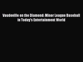 Read Vaudeville on the Diamond: Minor League Baseball in Today's Entertainment World Ebook