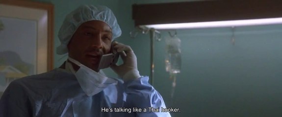 "He's talking like a Thai hooker" - The Usual Suspects