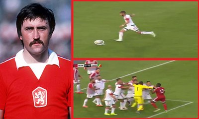 جمالية هدف حكيم زياش على طريقة «أنتونين بانينكا» الشهيرة تغضب لاعبي الكونغو !