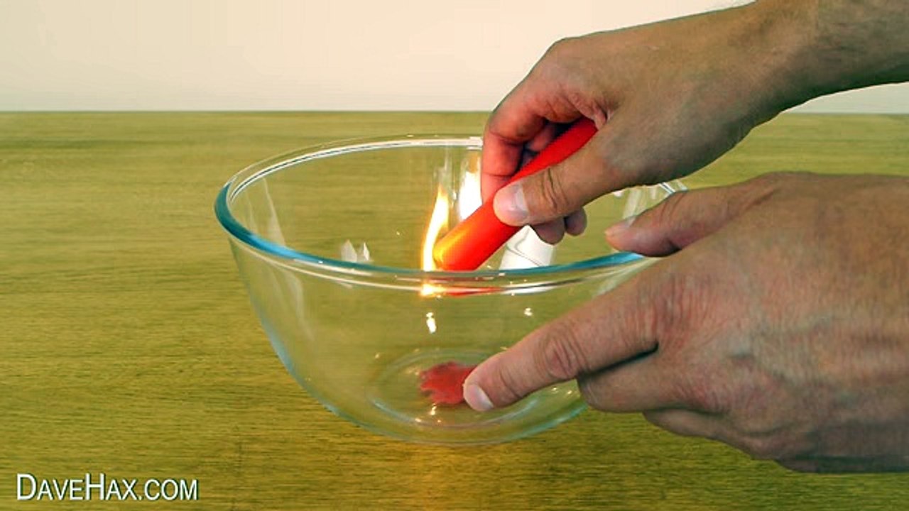 Underwater Candle - Science Experiment