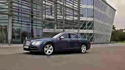 Bentley Flying Spur V8 - Blue Crystal Trailer - Video Dailymotion