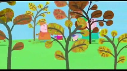 Peppa Pig Episode 2x8 Windy Autumn Day - Kid Games cartoon snippet