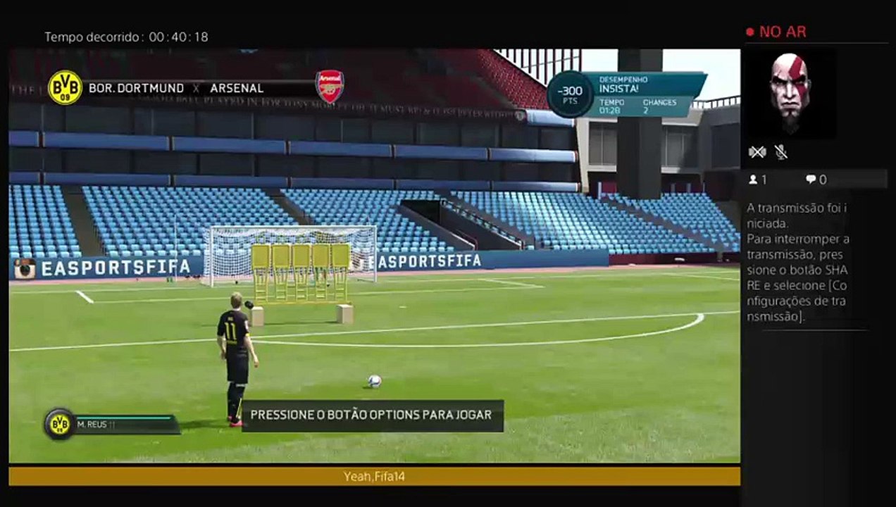 Transmissão ao vivo do PS4 de wallison7