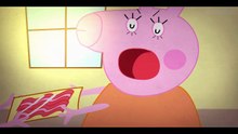 Peppa pig y el tocino