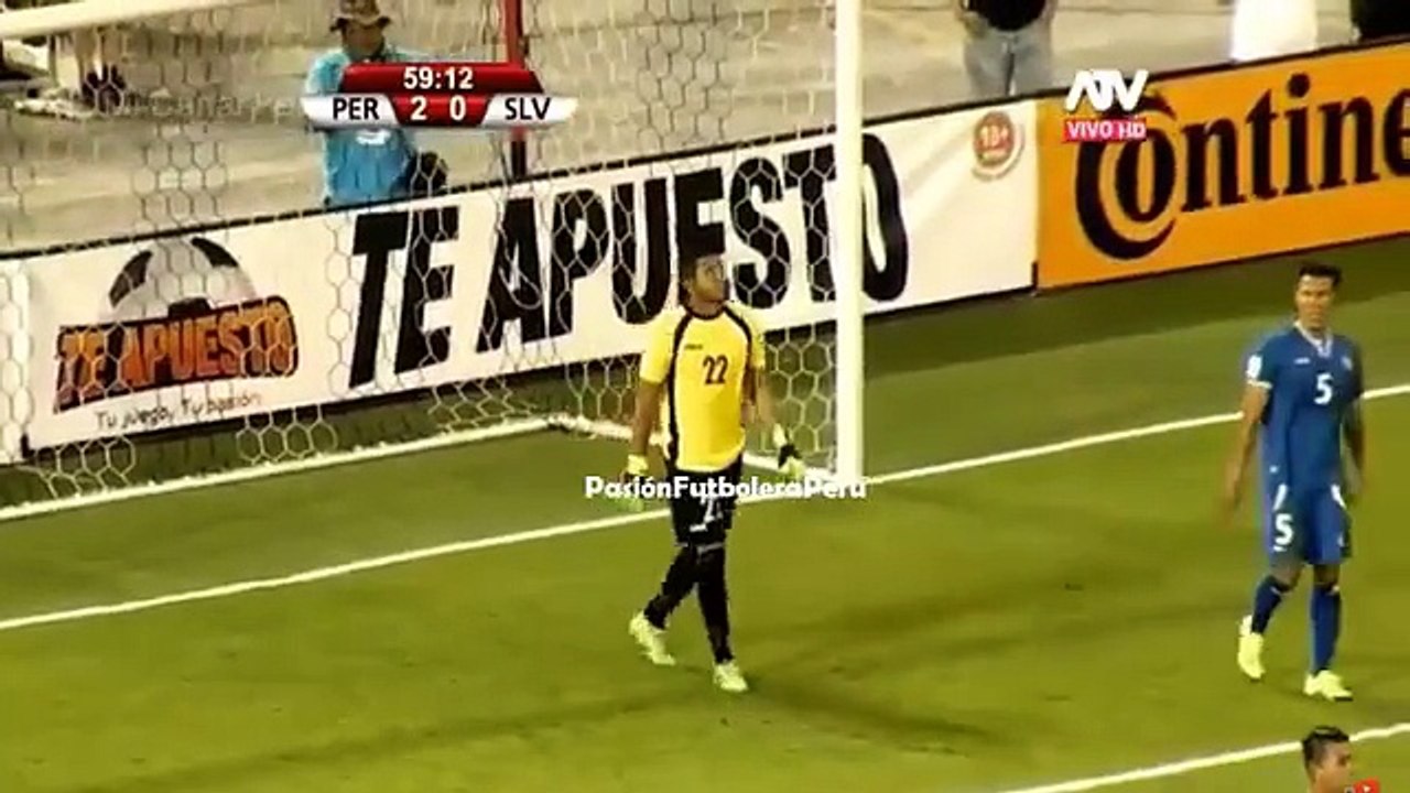 Andy Polo Goal HD - Peru 2-0 El Salvador -  28.05.2016