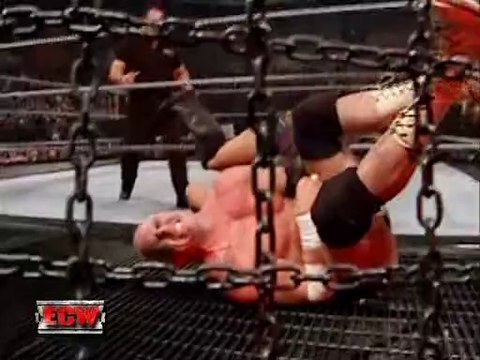 Big Show vs Rob Van Dam vs Bobby Lashley vs Hardcore Holly vs CM Punk vs Test Extreme Elimination Chamber Match ECW World Championship ECW December to Dismember 2006