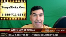 Chicago White Sox vs. Kansas City Royals Pick Prediction MLB Baseball Odds Preview 5-26-2016