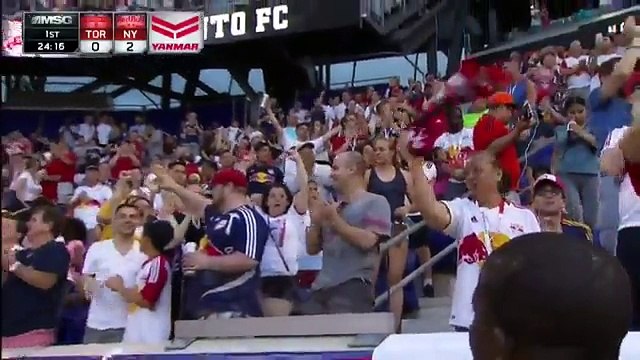 Bradley Wright-Phillips 2nd Goal - New York Red Bulls 2-0 Toronto FC - - 28-05-2016 MLS