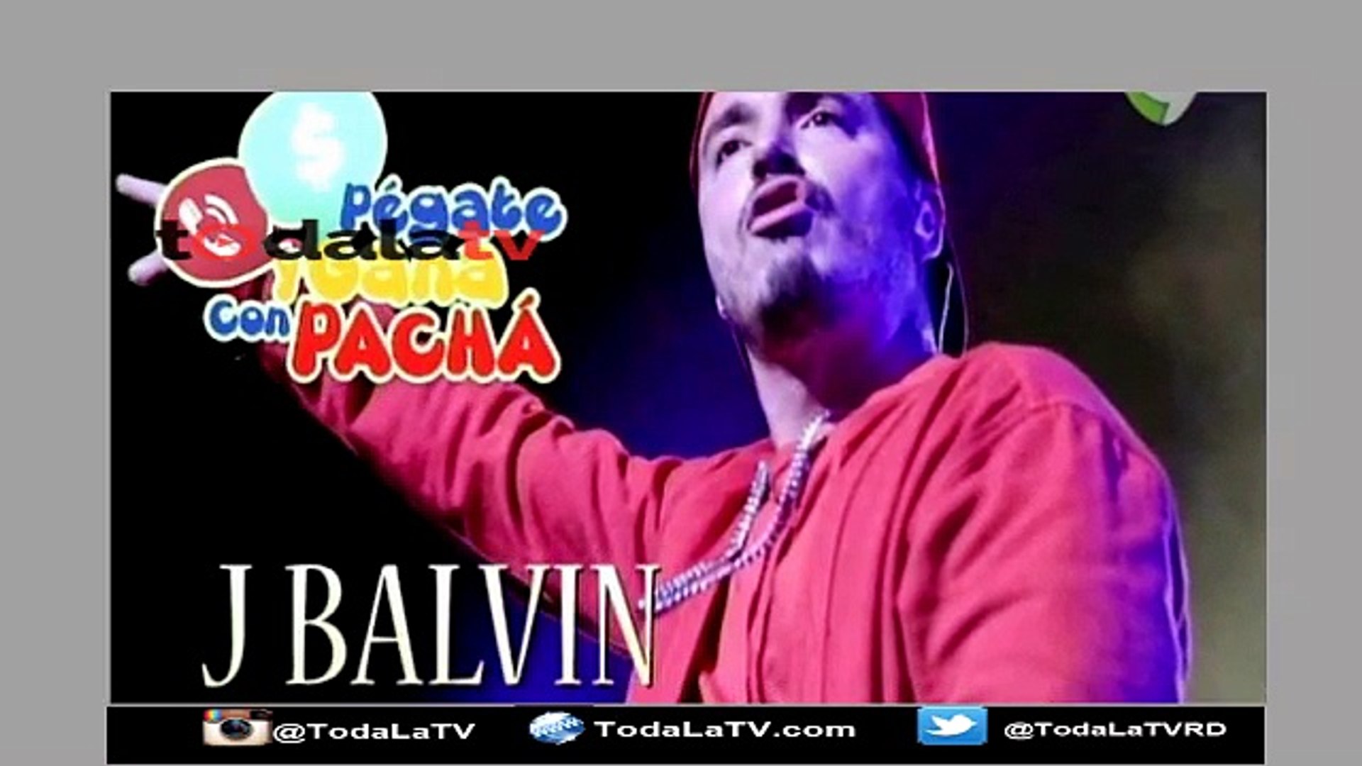 ⁣El Pacha entrevista a J Balvin - Pegate y Gana- Video