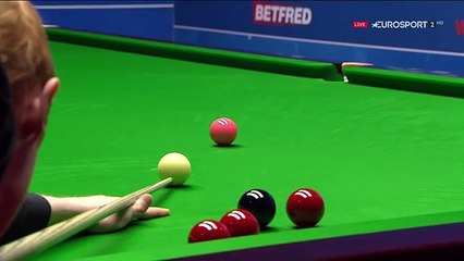 Anthony McGill Climbs On The Table ᴴᴰ 2016 World Snooker Championship