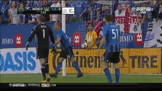 Giovani dos Santos Goal - Montreal Impact 0-1 LA Galaxy - 28-05-2016 MLS