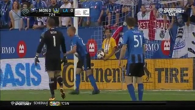 Giovani dos Santos Goal - Montreal Impact 0-1 LA Galaxy - 28-05-2016 MLS