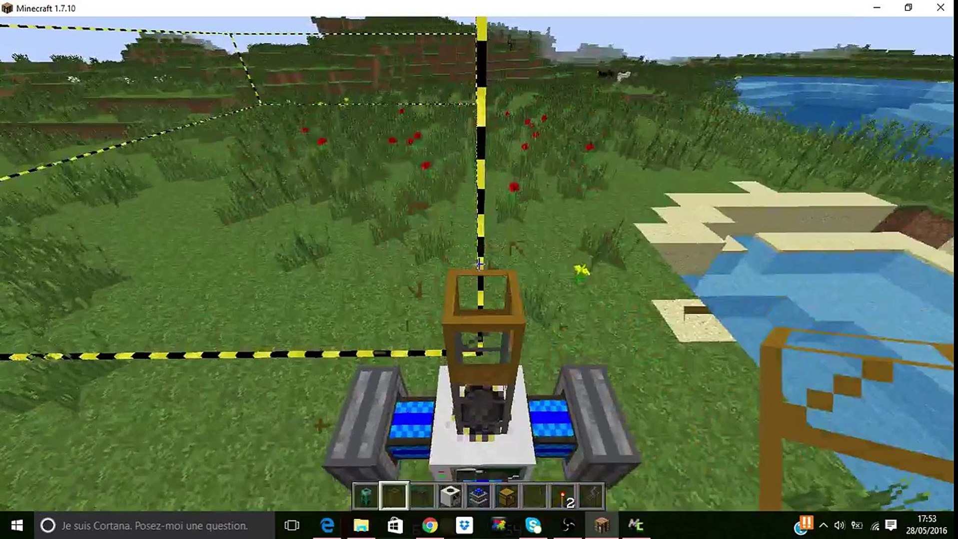 Tuto Comment Faire Un Quarry Sue Minecraft Avec Le Mod Buildcraft 1 7 10 Video Dailymotion
