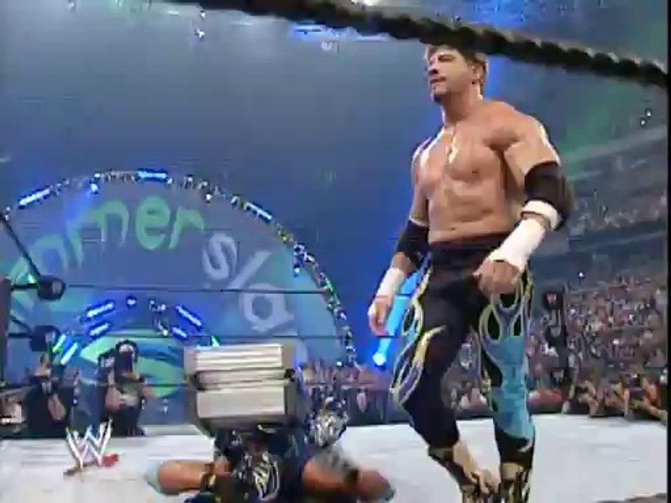 Eddie Guerrero vs Rey Mysterio Ladder Match for Custody of Dominick SummerSlam 2005