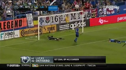Mike Magee Goal - Montreal Impact 2-2 LA Galaxy  - 28-05-2016 MLS