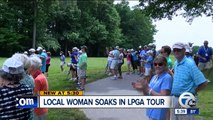 Local woman soaks in LPGA tour