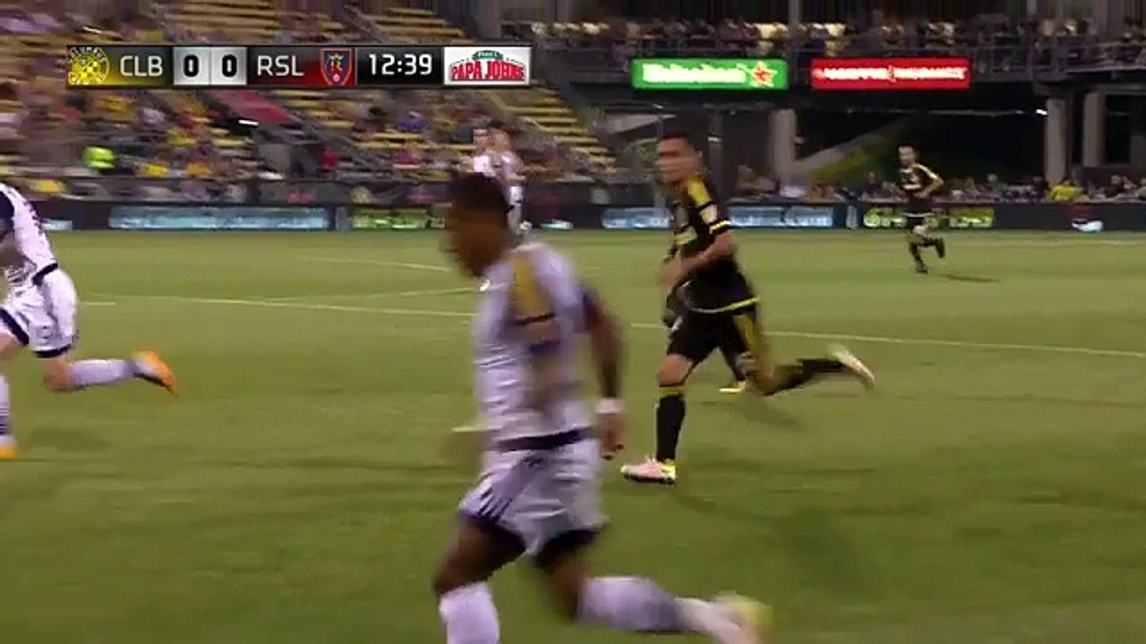 Luke Mulholland Goal - Columbus Crew SC 0-1 Real Salt Lake  - 28-05-2016 MLS