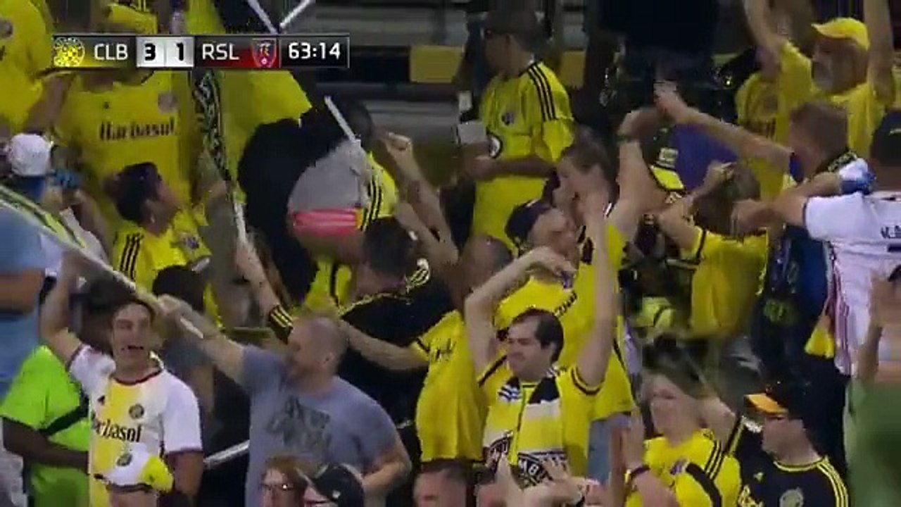 Ola Kamara 2nd Goal - Columbus Crew SC 3-1 Real Salt Lake - 28-05-2016 MLS