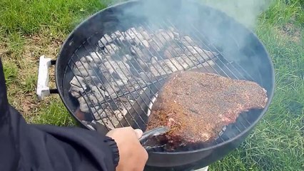 Smoked Corned Beef On The Weber Grill   How To Make Pastrami