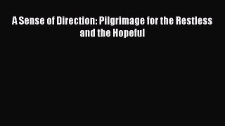 Read A Sense of Direction: Pilgrimage for the Restless and the Hopeful Ebook Free