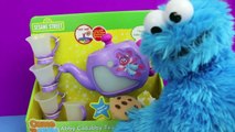 Sesame Street Cookie Monster and Come 'N Play Abby Cadabby Tea Party Tea Set