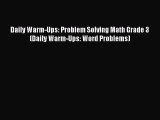 READbookDaily Warm-Ups: Problem Solving Math Grade 3 (Daily Warm-Ups: Word Problems)READONLINE