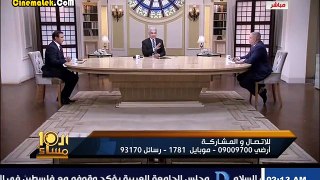 خناقة و ضرب على الهواء بين احمد شوبير و احمد الطيب