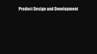 EBOOKONLINEProduct Design and DevelopmentREADONLINE