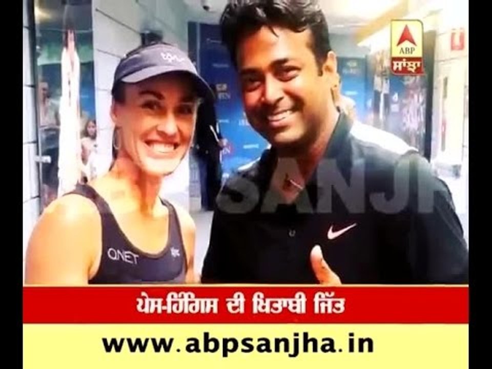 Paes-Hingis win US Open Mixed Doubles title