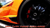 Twin Turbo Gallardo battles 1150HP Porsche and sequential Evo IX