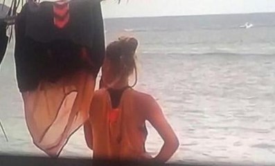 Survivor'da Damla sigara içti