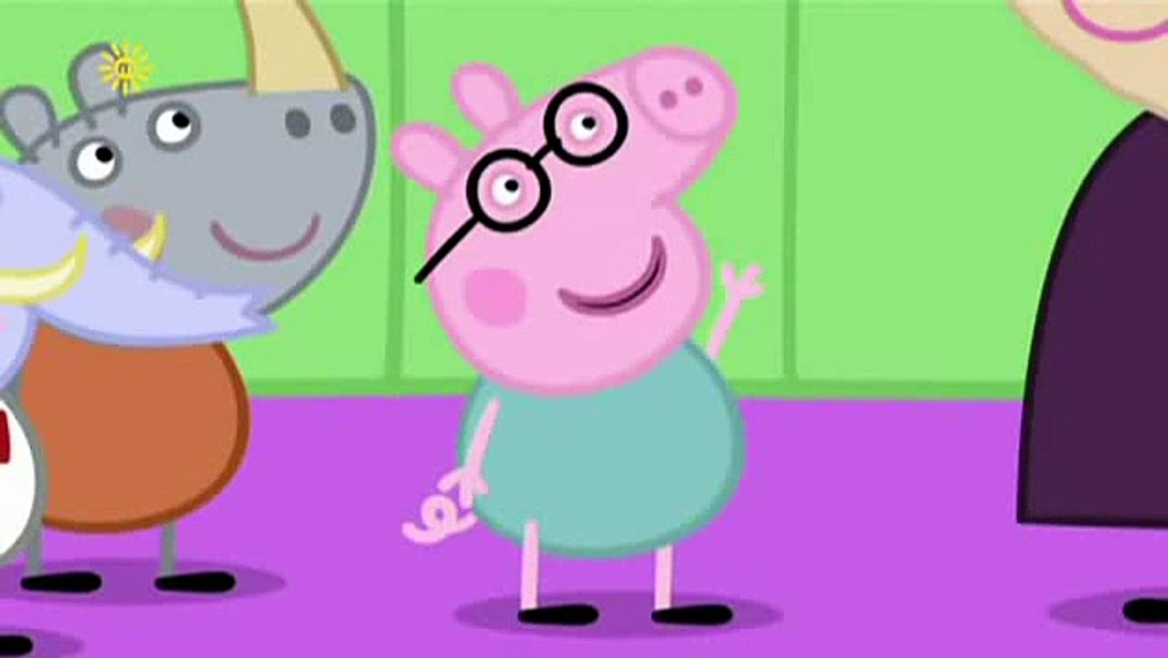 Peppa Pig English Episodes - Madame Gazelles Leaving Party cartoon snippet