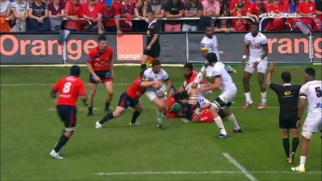 SITE OFFICIEL STADE MONTOIS RUGBY - ESSAI 1 V. SALAWA - DEMI FINALE AURILLAC vs STADE MONTOIS