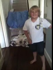 Destroy The Wall Made Of Pillows And Duvets.mov