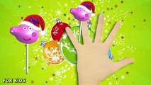Peppa Pig Cake Pops Christmas Episode Finger Family Nursery Rhyme video snippet