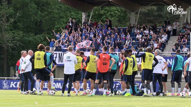 Le Club des Supporters met l'ambiance à Clairefontaine
