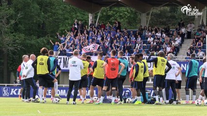 Le Club des Supporters met l'ambiance à Clairefontaine