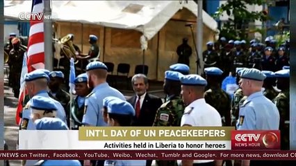 International Day of UN peacekeepers- activities held in Liberia to honor heroes