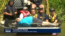 Rescue efforts are underway after deadly floods in Texas