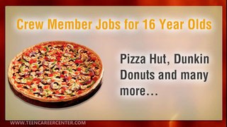 24+ Jobs for 16 Year Olds