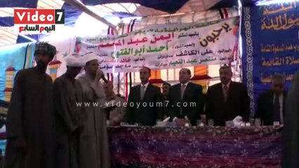 بالفيديو.. إنهاء خصومة ثأرية فى سوهاج بحضور المحافظ والقيادات الأمنية