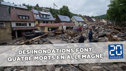 Météo: Des pluies torrentielles frappent le sud de l'Allemagne