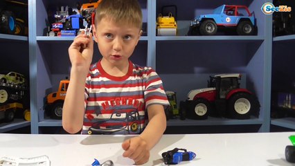 BRUDER Квадроцикл. Игорек собирает Спортивный Мотоцикл. Игрушки для детей. Yamaha Sport Bike