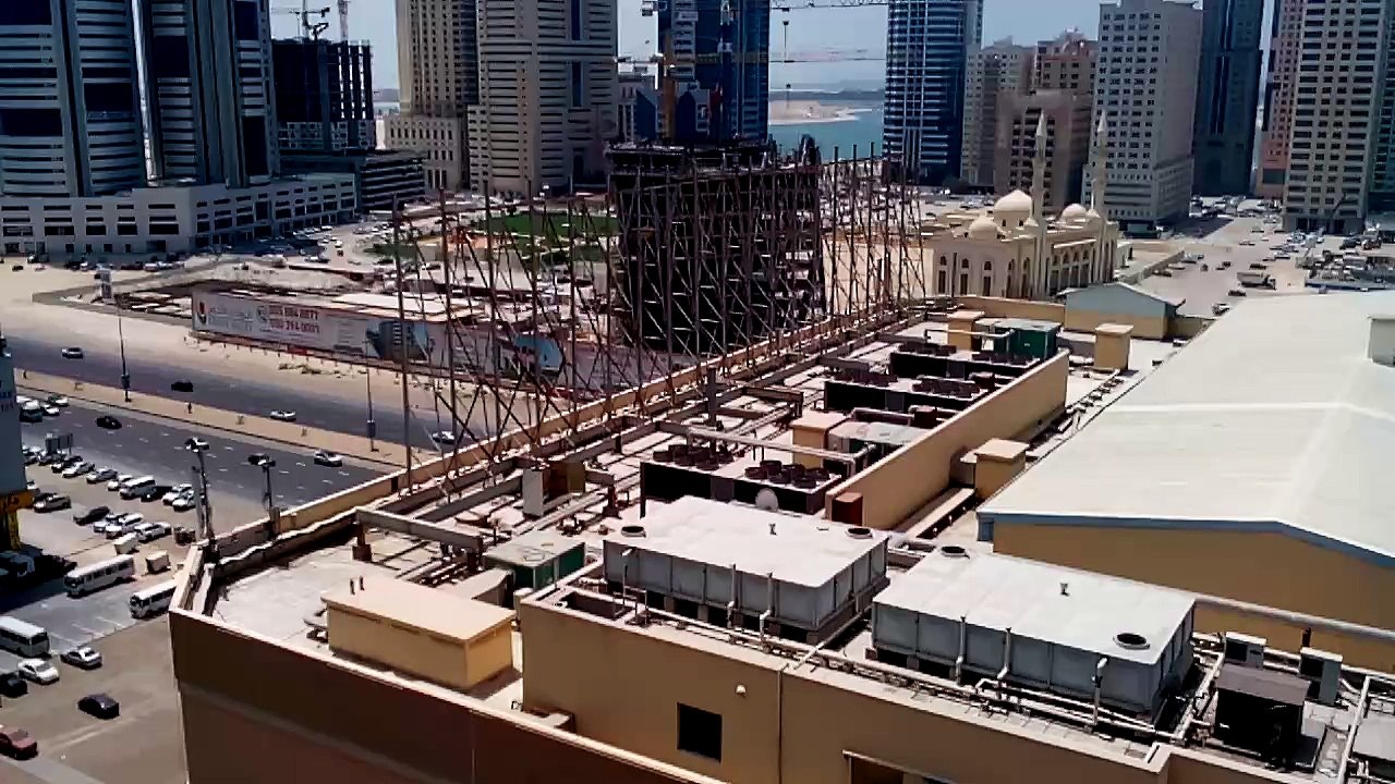 A view from Ansar mall dubai