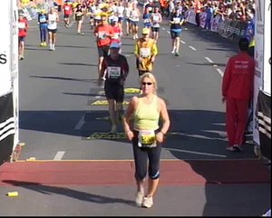 my first marathon on Sept. 24, 2006 in Berlin, Brandenb. Tor