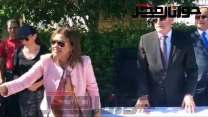 وزيرة التعاون الدوى توزع كراتين بنك الطعام على المناطق الاأكثر احتياجا بجنوب سيناء