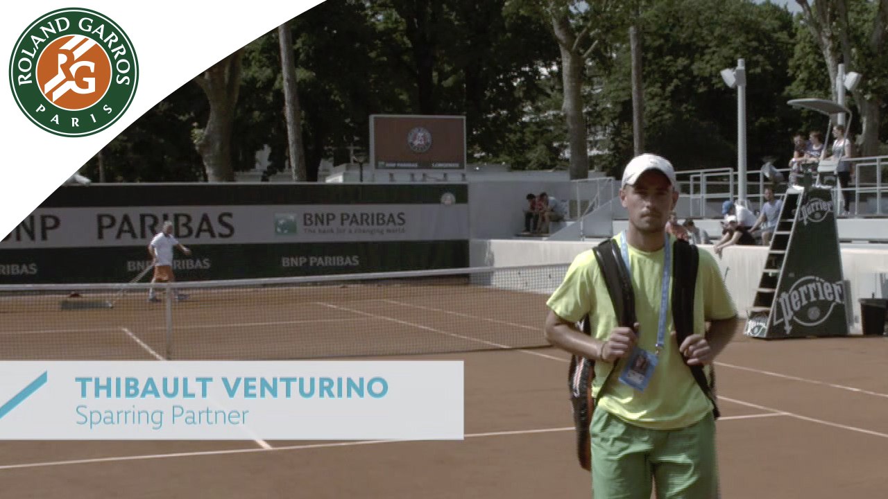 Mon job à RolandGarros Sparring partner Vidéo Dailymotion